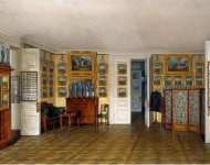 Hau Edward Petrovich Interiors of the Winter Palace. The Valet Room of Emperor Alexander II - Hermitage